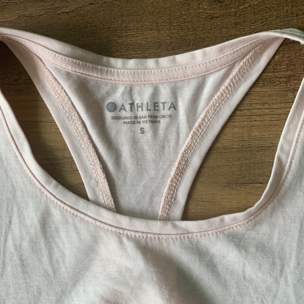 Athleta Racerback Tank adjustable sides S - Picture 4 of 4
